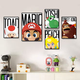 Toile - Mario & Friends