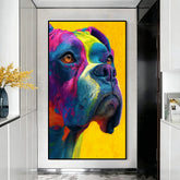 Toile - Rainbow Dog