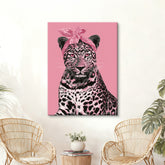 Toile - Pinky Leopard