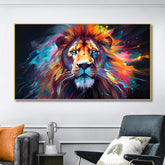 Canvas - Lion Galaxy