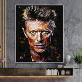 Toile - David Bowie Mosaique