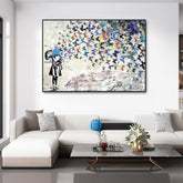 Toile - Butterfly Pistol