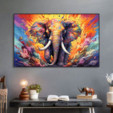 Canvas - Elephant Splash