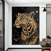 Toile - Gold Panther