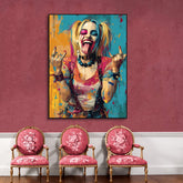Toile - Harley Quinn