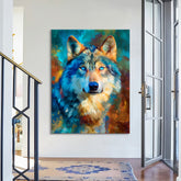 Toile - Glow Wolf
