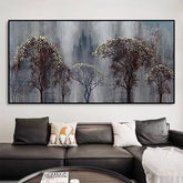 Toile - Grey Branches