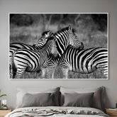 Toile - Zebra Family