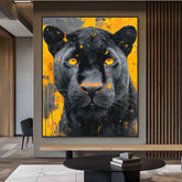 Toile - Golden Panther