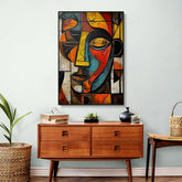 Toile - Cubist Face