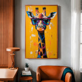 Canvas - Urban Giraffe