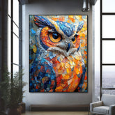 Toile - Abstract Owl
