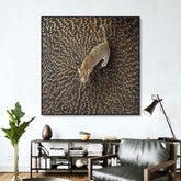 Toile - Leopard Spiral