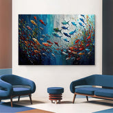 Canvas - Deep Blue