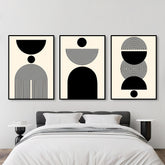 Toile - Black Circles