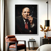 Toile - Tony Soprano