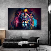 Canvas - Pop Art Lion