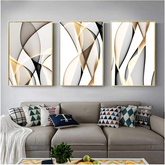 Canvas - Light & Gold Shades