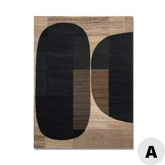 Canvas - Abstract Black Retro