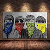 Toile - Beatles Gang