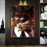 Toile - Pulp Fiction Burger