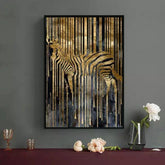 Toile - Gold Zebra