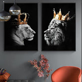 Canvas - Royalty Lion