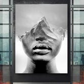 Canvas - Mountain Face