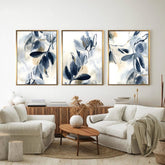 Toile - Blue Botanic