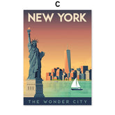 Canvas - Vintage Postcard