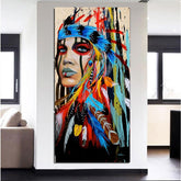 Toile - Indian color