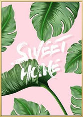Canvas - Pink Home