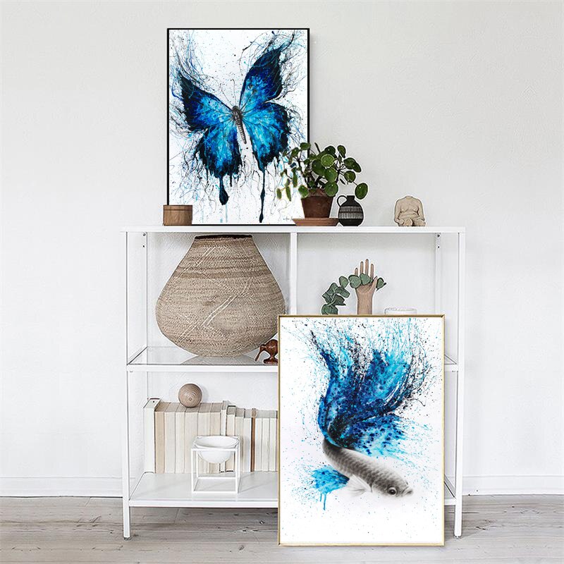 Toile Blueprint Corner of Art