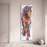 Toile - Rainbow Horse