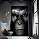 Toile - Angry Chimp