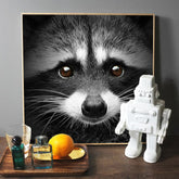 Toile - Racoon