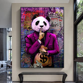Toile - Thief Panda