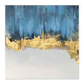Canvas - Gold & Blue