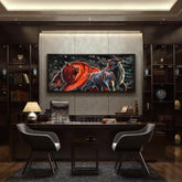 Toile - Bull and Bear