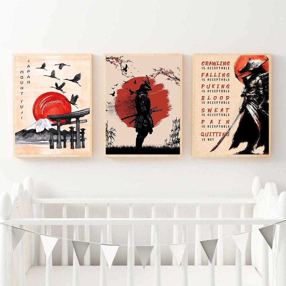 Peinture Sur Toile Un Samouraï Coiffé D'un Chapeau En Noir Et Blanc 60x90 Cm Decoration Murale Peinture Sur Toile Un Samouraï Coiffé D'un Chapeau En Noir Et Blanc 60x90 Cm Decoration Murale
