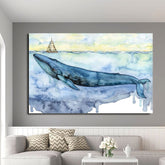 Toile - Nordic Whale