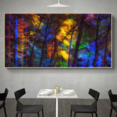 Toile - Rainbow Forest