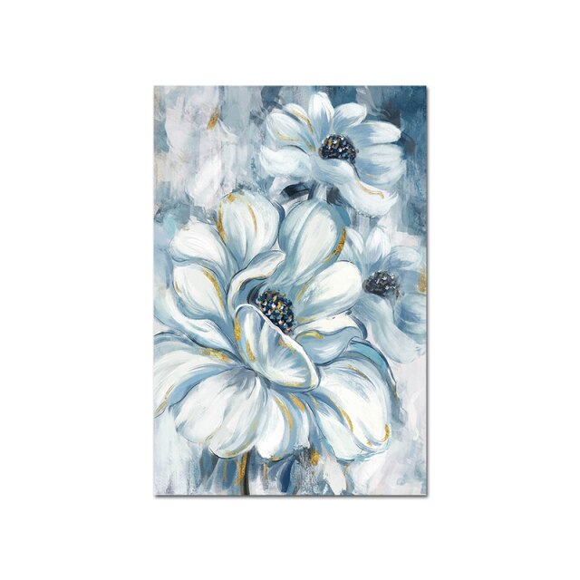 Toile - White Flower