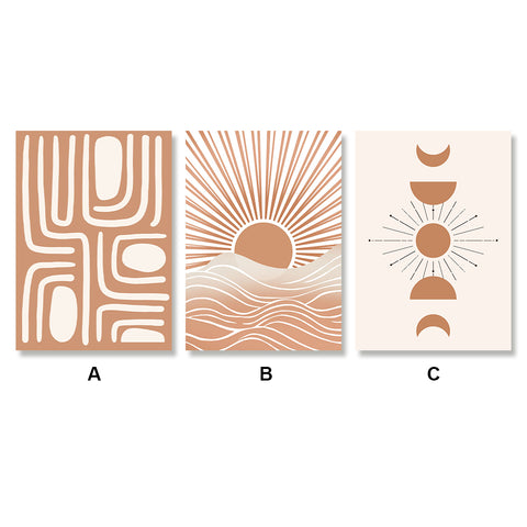 Toile - Terracotta Geometry