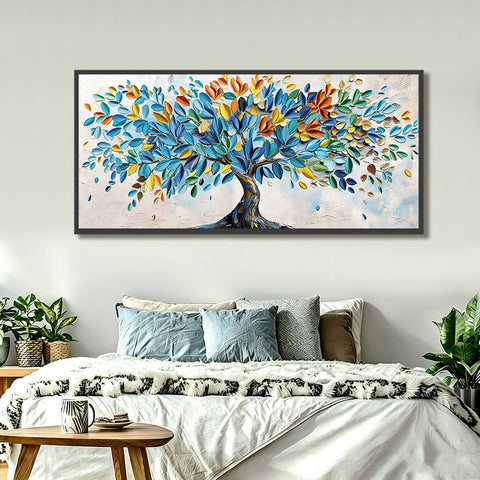 Toile - Vibrant Leaves