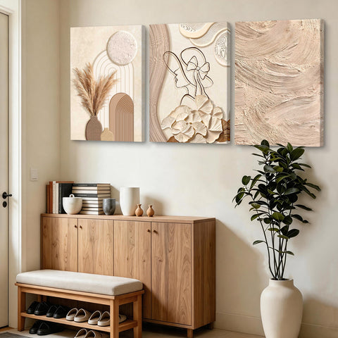 Toile - Beige Relief