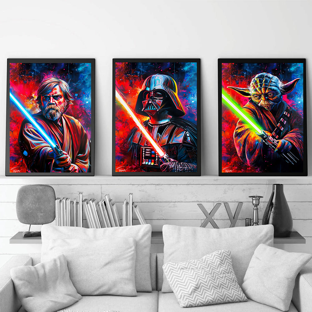 Canvas - Lightsabers