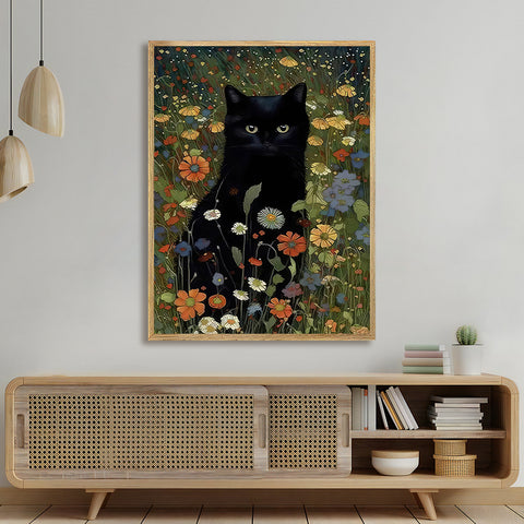 Toile - Floral Cat