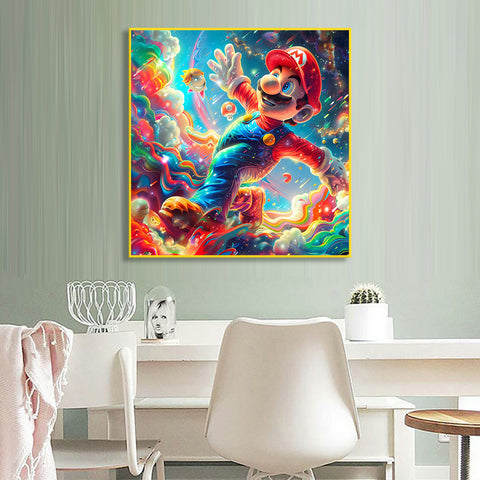Toile - Cosmic Mario