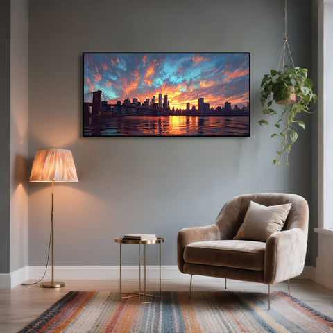 Toile - Brooklyn Sunset